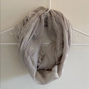 Grey Infinity Scarf